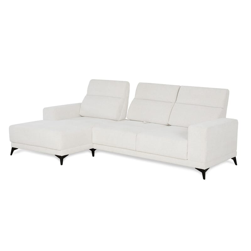 Hjørnesofa Ekorna Venstre - lys beige - Møbler - Sofaer - Hjørnesofa