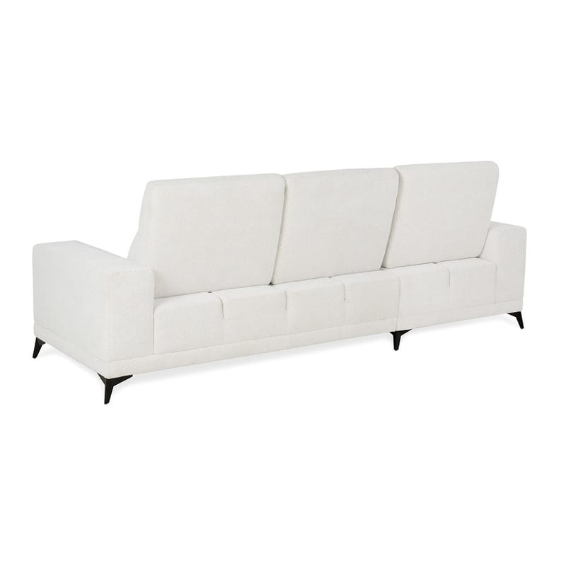 Hjørnesofa Ekorna Venstre - lys beige - Møbler - Sofaer - Hjørnesofa
