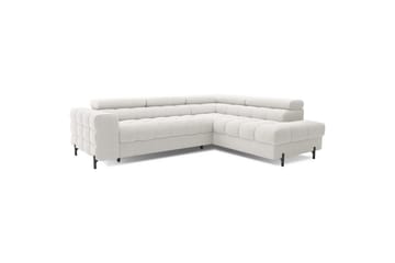 Hjørnesofa Eltap Ferucce 276x200x93 cm - Amore 01, Hvit, Høyre - Møbler - Sofaer - Sovesofaer