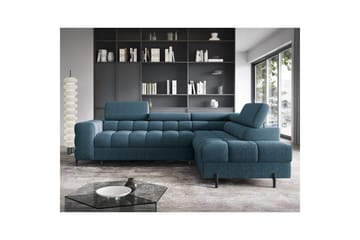 Hjørnesofa Eltap Ferucce 276x200x93 cm - Amore 40, Mørk Blå, Høyre - Møbler - Sofaer - Sovesofaer