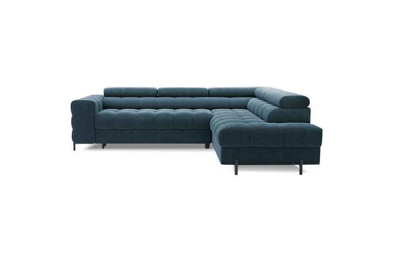 Hjørnesofa Eltap Ferucce 276x200x93 cm, Amore 40, Mørk Blå, Høyre