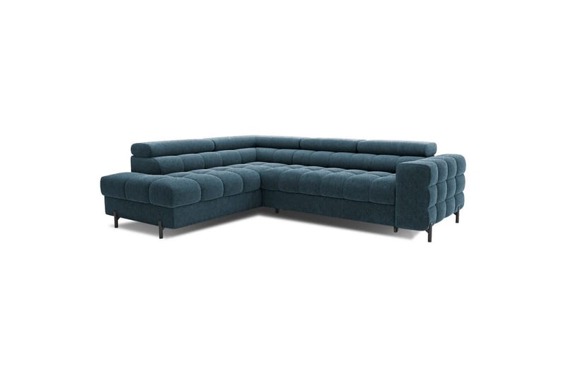 Hjørnesofa Eltap Ferucce 276x200x93 cm - Amore 40, Mørk Blå, Venstre - Møbler - Sofaer - Sovesofaer