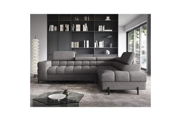 Hjørnesofa Eltap Ferucce 276x200x93 cm - Aura 04, Grå, Høyre - Møbler - Sofaer - Sovesofaer
