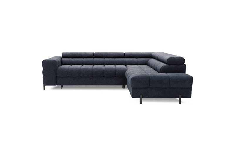 Hjørnesofa Eltap Ferucce 276x200x93 cm - Aura 40, Mørk Blå, Høyre - Møbler - Sofaer - Sovesofaer