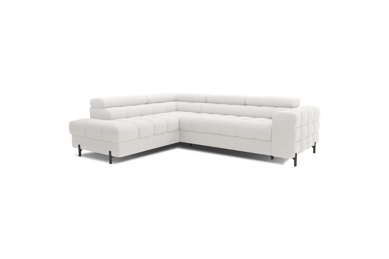 Hjørnesofa Eltap Ferucce 276x200x93 cm - Royal 01, Hvit, Venstre - Møbler - Sofaer - Sovesofaer