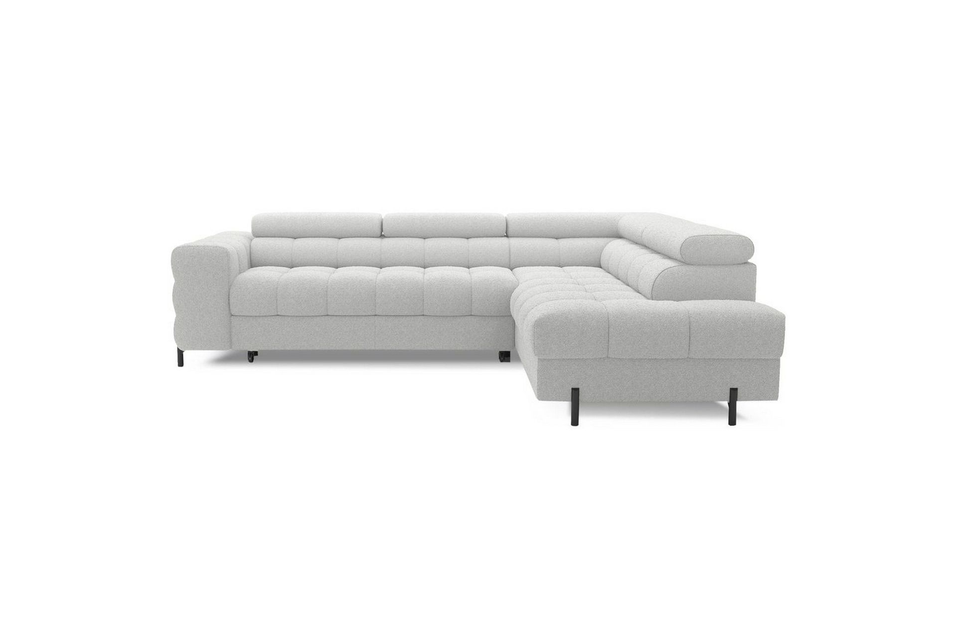 Hjørnesofa Eltap Ferucce 276x200x93 cm - Royal 03, Lys Grå, Høyre