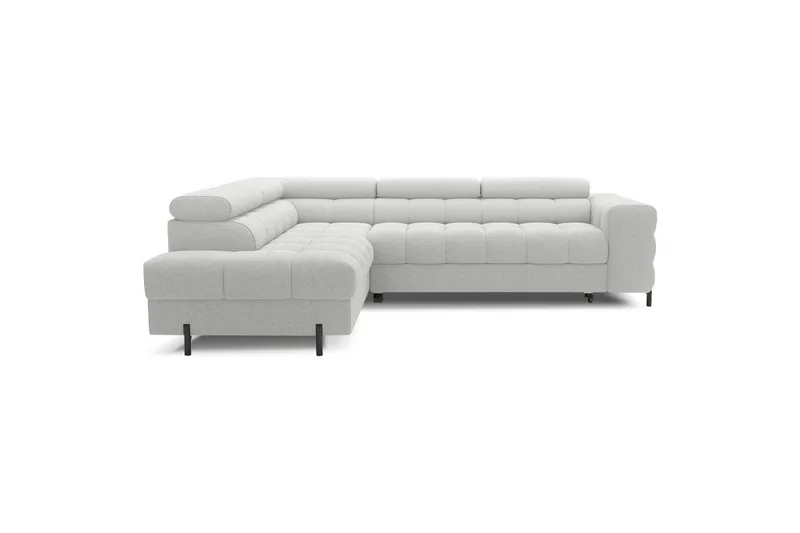 Hjørnesofa Eltap Ferucce 276x200x93 cm - Royal 03, Lys Grå, Venstre - Møbler - Sofaer - Sovesofaer
