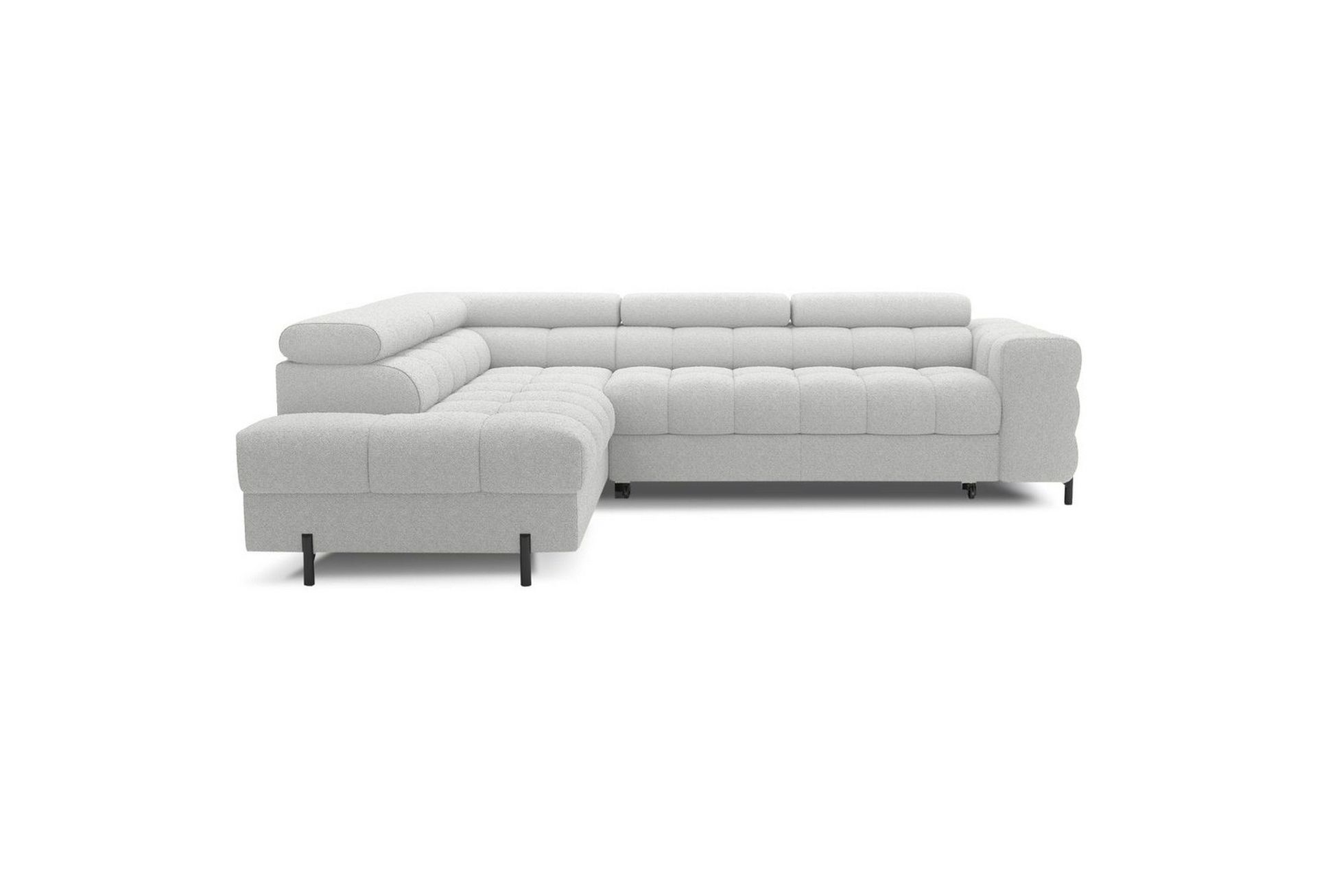 Hjørnesofa Eltap Ferucce 276x200x93 cm - Royal 03, Lys Grå, Venstre