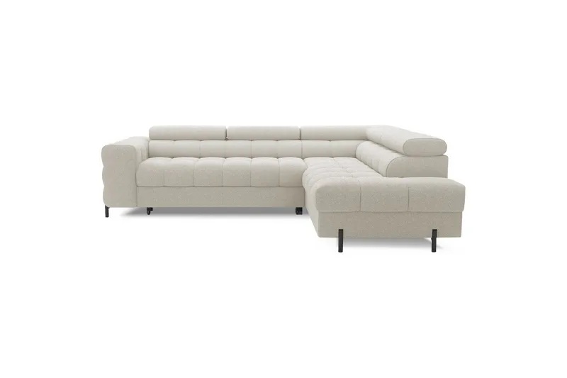Hjørnesofa Eltap Ferucce 276x200x93 cm - Royal 18, Lys Beige, Høyre - Møbler - Sofaer - Sovesofaer