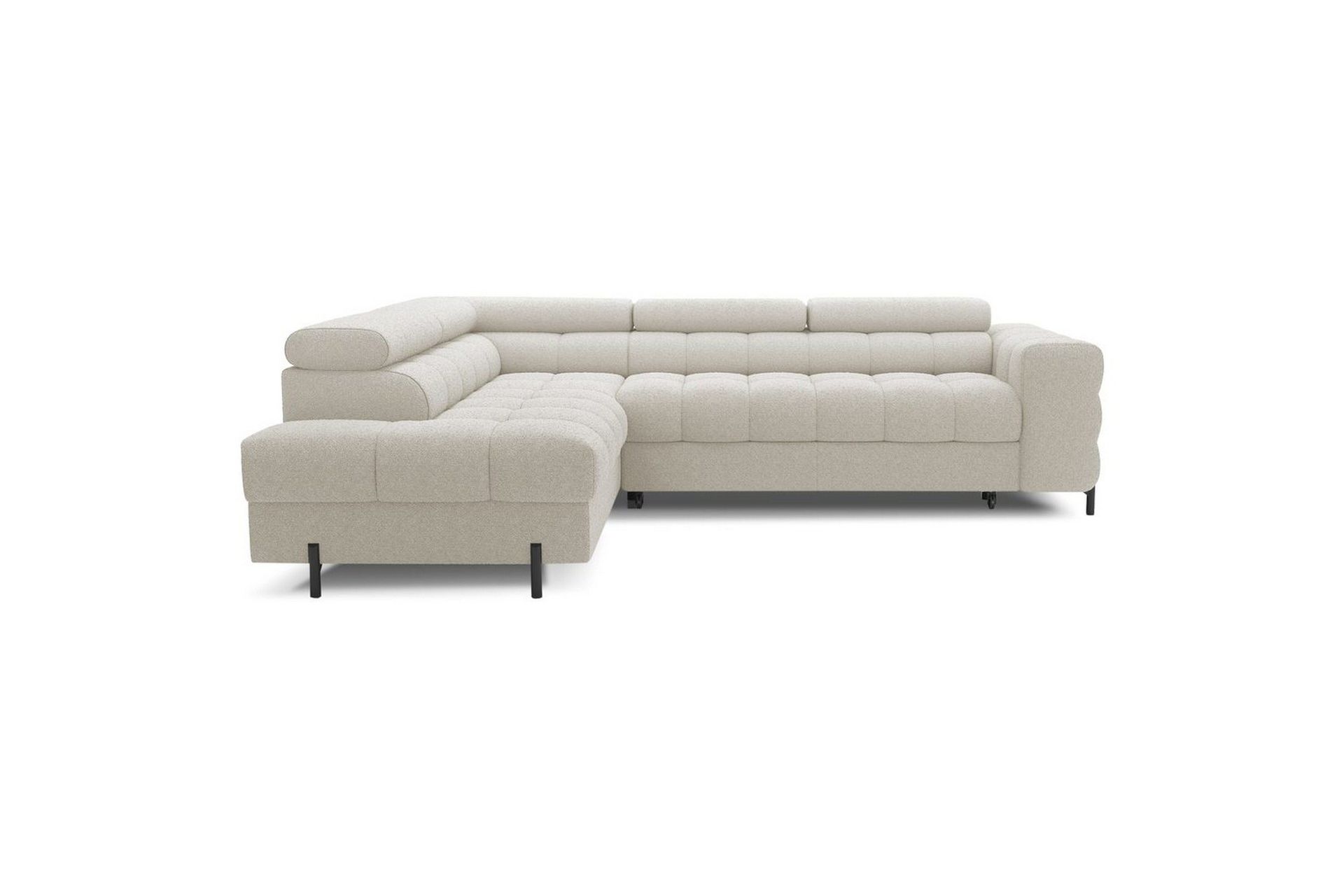Hjørnesofa Eltap Ferucce 276x200x93 cm - Royal 18, Lys Beige, Venstre