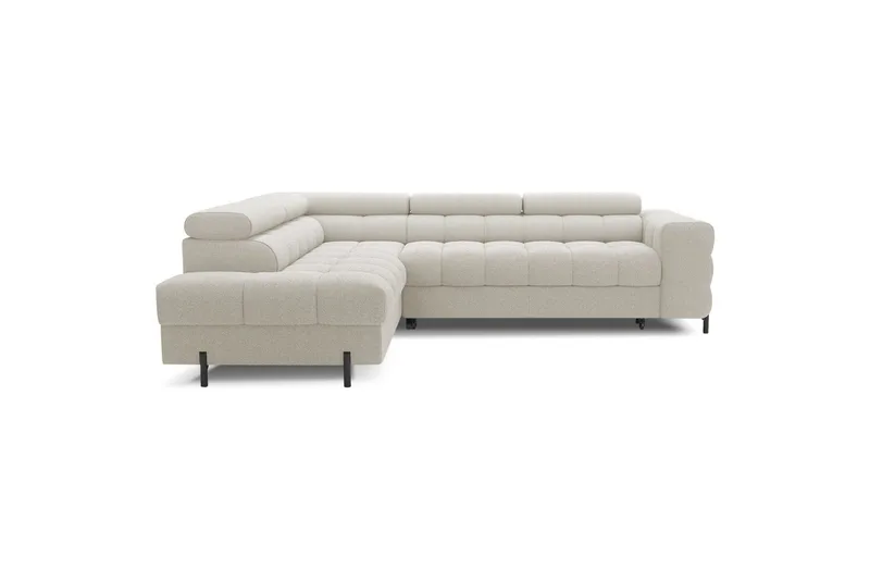 Hjørnesofa Eltap Ferucce 276x200x93 cm - Royal 18, Lys Beige, Venstre - Møbler - Sofaer - Sovesofaer