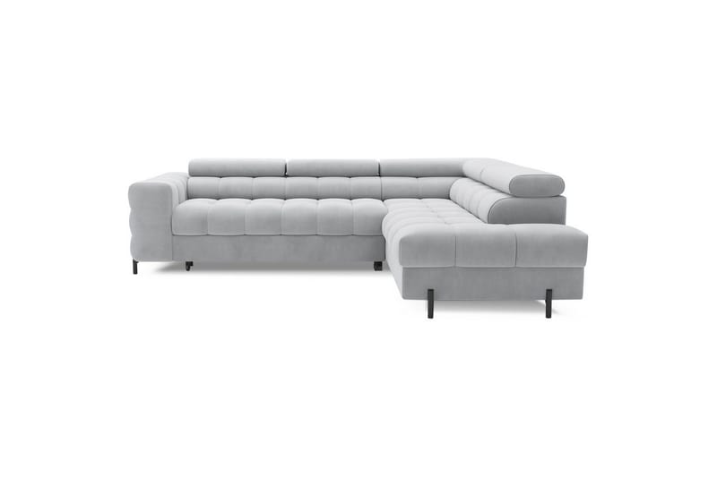 Hjørnesofa Eltap Ferucce 276x200x93 cm - Paros 05, Grå, Høyre - Møbler - Sofaer - Sovesofaer