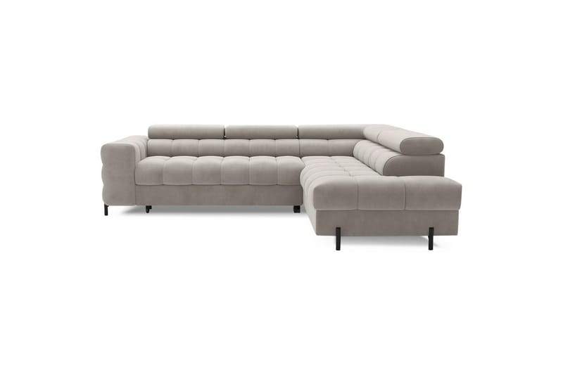 Hjørnesofa Eltap Ferucce 276x200x93 cm - Paros 02, Beige, Høyre - Møbler - Sofaer - Sovesofaer