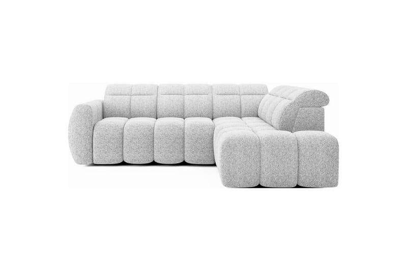 Hjørnesofa Eltap Flconn 258x208x107 cm, Coralline 01, Grå, Høyre