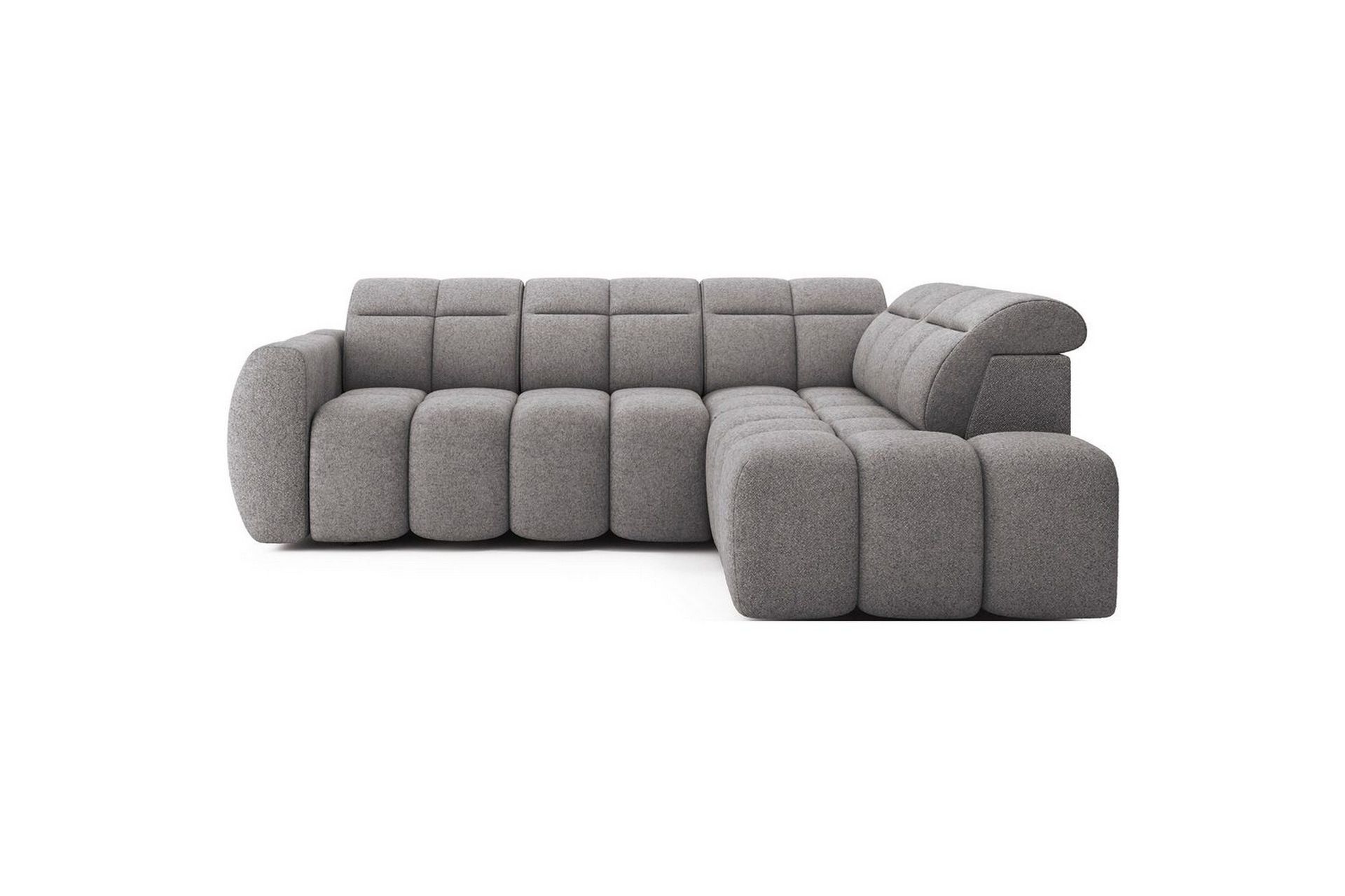 Hjørnesofa Eltap Flconn 258x208x107 cm - Sola 04, Grå, Høyre
