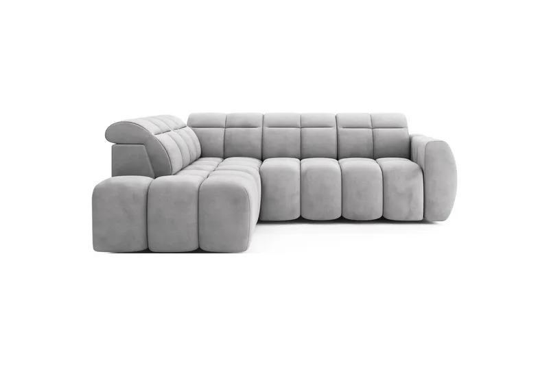 Hjørnesofa Eltap Flconn 258x208x107 cm, Sola 04, Grå, Venstre