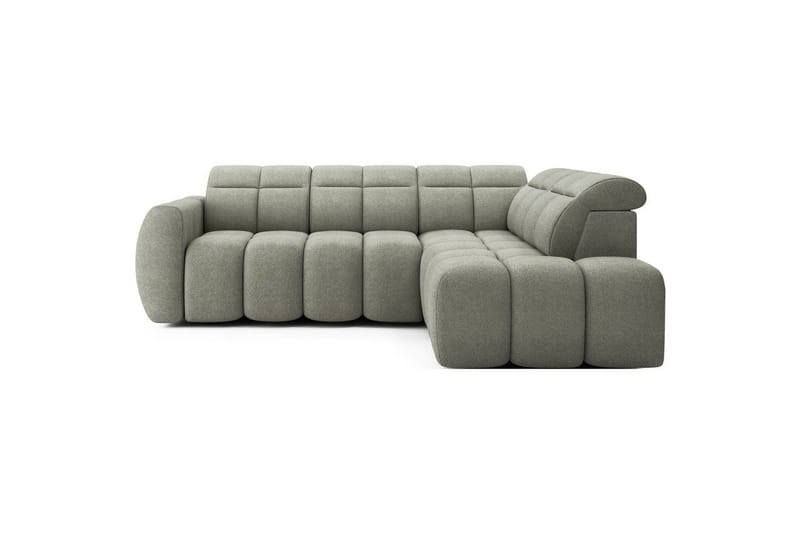 Hjørnesofa Eltap Flconn 258x208x107 cm - Xillar 100, Grønn, Høyre - Møbler - Sofaer - Sovesofaer