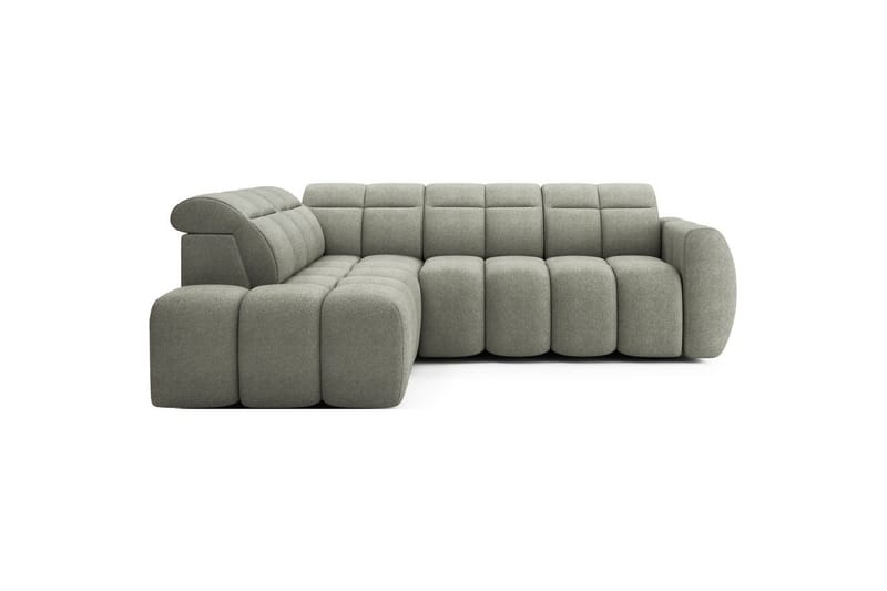 Hjørnesofa Eltap Flconn 258x208x107 cm, Xillar 100, Grønn, Venstre