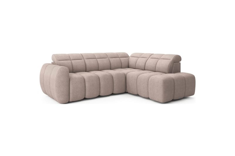 Hjørnesofa Eltap Flconn 258x208x107 cm - Xillar 20, Brun, Høyre - Møbler - Sofaer - Sovesofaer