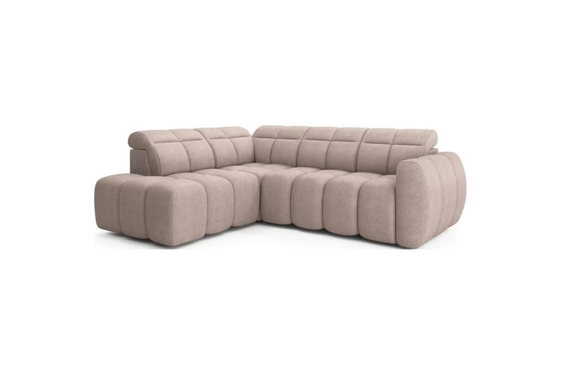 Hjørnesofa Eltap Flconn 258x208x107 cm - Xillar 20, Brun, Venstre - Møbler - Sofaer - Sovesofaer