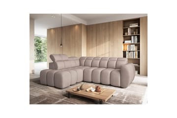 Hjørnesofa Eltap Flconn 258x208x107 cm - Xillar 20, Brun, Venstre - Møbler - Sofaer - Sovesofaer