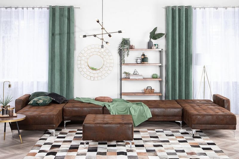 Hjørnesofa H CLOUD - Brun - Møbler - Sofaer