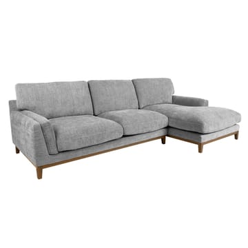 Hjørnesofa HOME4YOU Basil Grå Høyre hjørne - grå - Møbler - Sofaer - Hjørnesofa