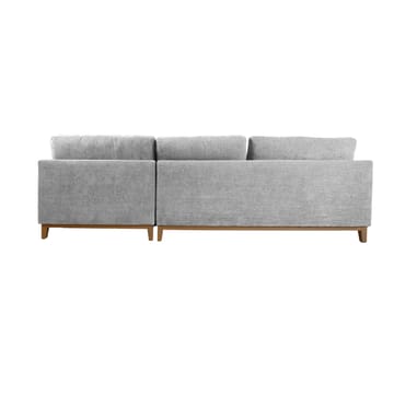 Hjørnesofa HOME4YOU Basil Grå Høyre hjørne - grå - Møbler - Sofaer - Hjørnesofa
