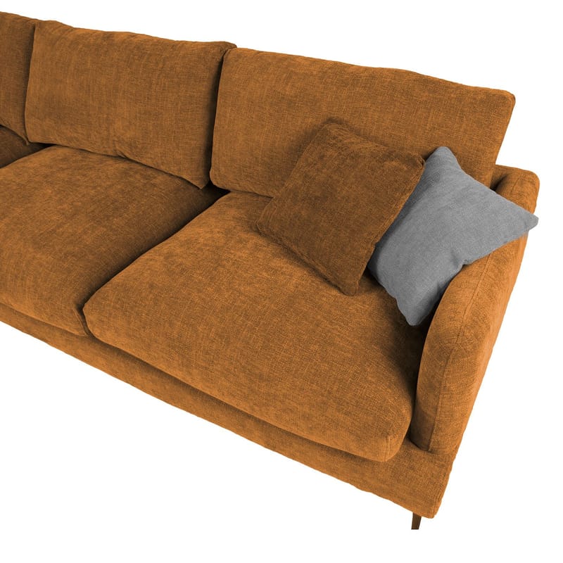 Hjørnesofa HOME4YOU Daisy Brun Venstre hjørne - brun - Møbler - Sofaer - Hjørnesofa