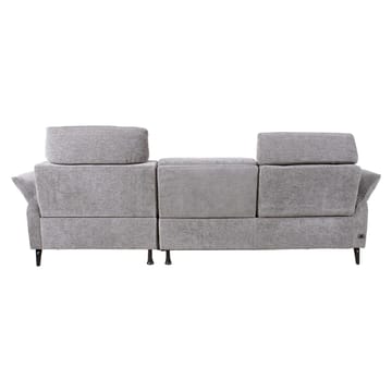 Hjørnesofa HOME4YOU Dayton elektrisk recliner Lys grå Høyre hjørne - lysegrå - Møbler - Sofaer - Reclinersofaer