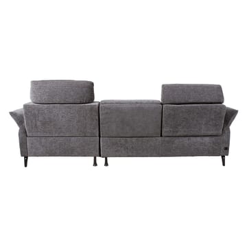 Hjørnesofa HOME4YOU Dayton elektrisk recliner Mørk grå Høyre hjørne - mørkegrå - Møbler - Sofaer - Reclinersofaer