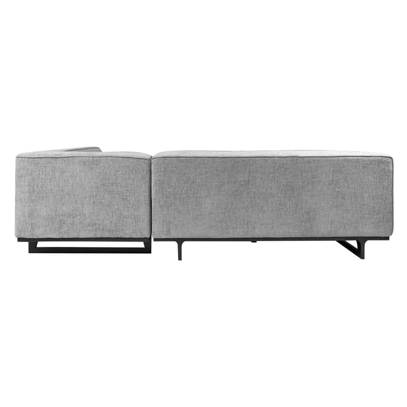 Hjørnesofa HOME4YOU Hasso Grå Høyre hjørne - grå - Møbler - Sofaer - Hjørnesofa