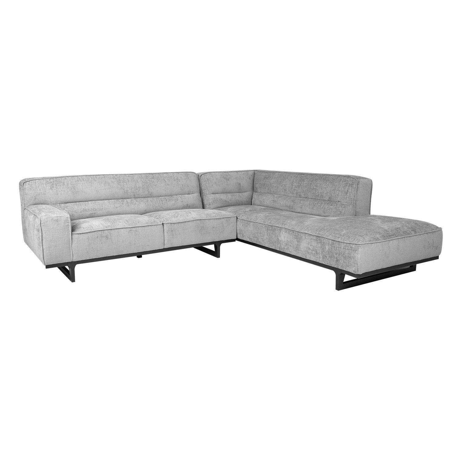 Hjørnesofa HOME4YOU Hasso Grå Høyre hjørne - grå
