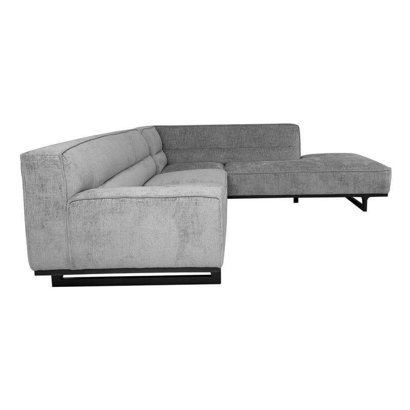 Hjørnesofa HOME4YOU Hasso Grå Høyre hjørne - grå - Møbler - Sofaer - Hjørnesofa