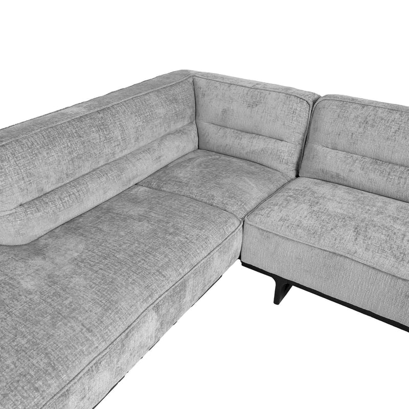 Hjørnesofa HOME4YOU Hasso Grå Venstre hjørne - grå - Møbler - Sofaer - Hjørnesofa
