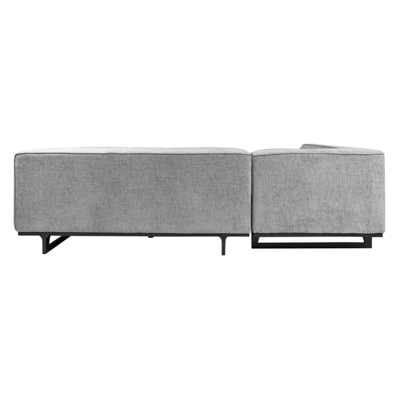 Hjørnesofa HOME4YOU Hasso Grå Venstre hjørne - grå - Møbler - Sofaer - Hjørnesofa