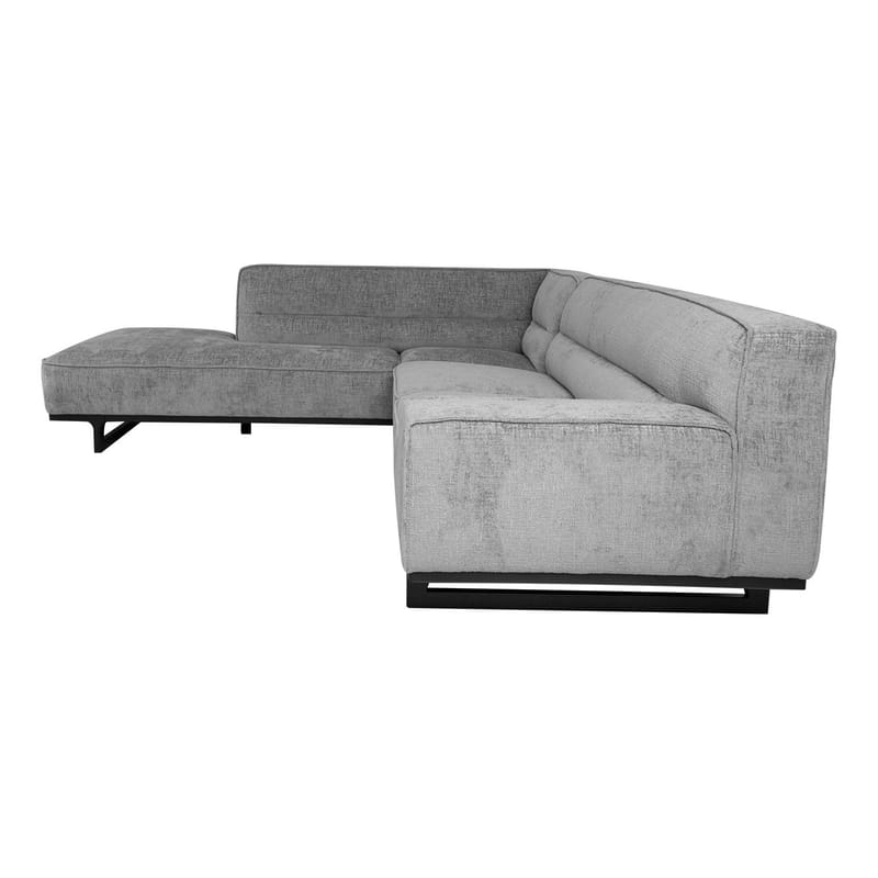 Hjørnesofa HOME4YOU Hasso Grå Venstre hjørne - grå - Møbler - Sofaer - Hjørnesofa