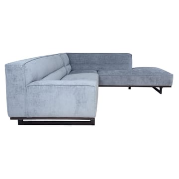 Hjørnesofa HOME4YOU Hasso sølvgrå Høyre hjørne - sølvgrå - Møbler - Sofaer - Hjørnesofa