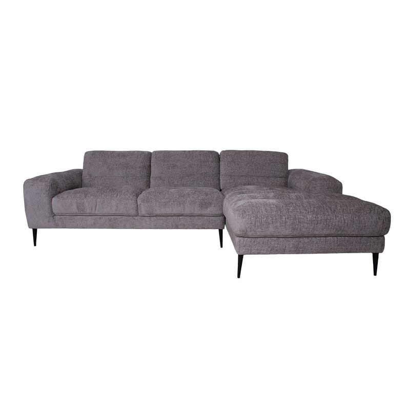 Hjørnesofa HOME4YOU Kristy Høyre Hjørne Grå - grå - Møbler - Sofaer - Hjørnesofa