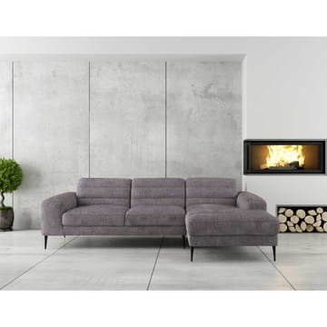 Hjørnesofa HOME4YOU Kristy Høyre Hjørne Grå - grå - Møbler - Sofaer - Hjørnesofa