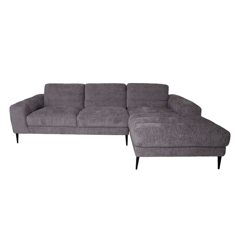 Hjørnesofa HOME4YOU Kristy Høyre Hjørne Grå - grå - Møbler - Sofaer - Hjørnesofa