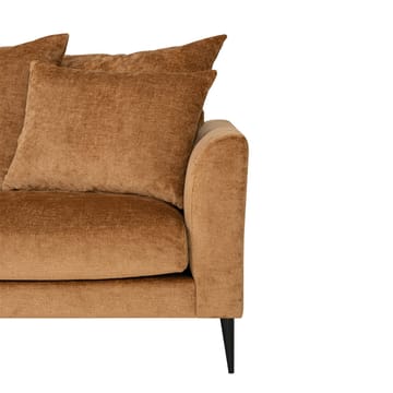 Hjørnesofa HOME4YOU Lartes brun Venstre hjørne - Brun - Møbler - Sofaer - Sofa med sjeselong