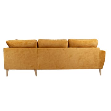 Hjørnesofa Ivarby Gul Høyre - gul - Møbler - Sofaer - Hjørnesofa