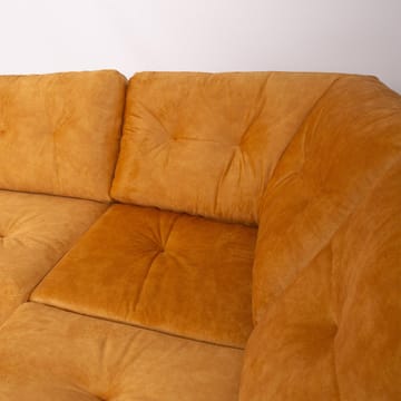 Hjørnesofa Ivarby Gul Høyre - gul - Møbler - Sofaer - Hjørnesofa