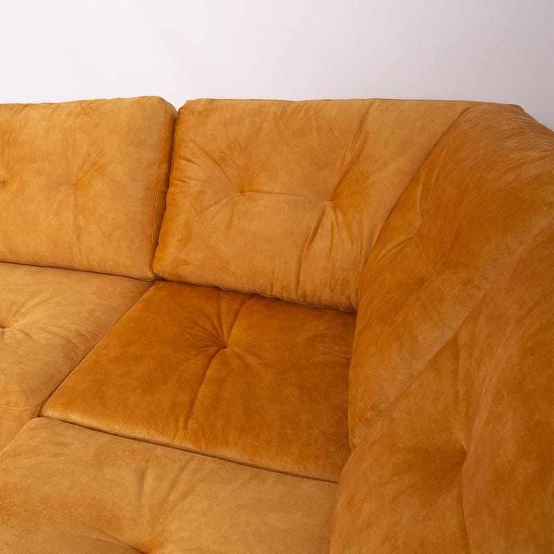 Hjørnesofa Ivarby Gul Høyre - gul - Møbler - Sofaer - Hjørnesofa
