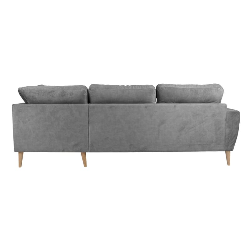 Hjørnesofa Ivarby Høyre - grå - Møbler - Sofaer - Hjørnesofa