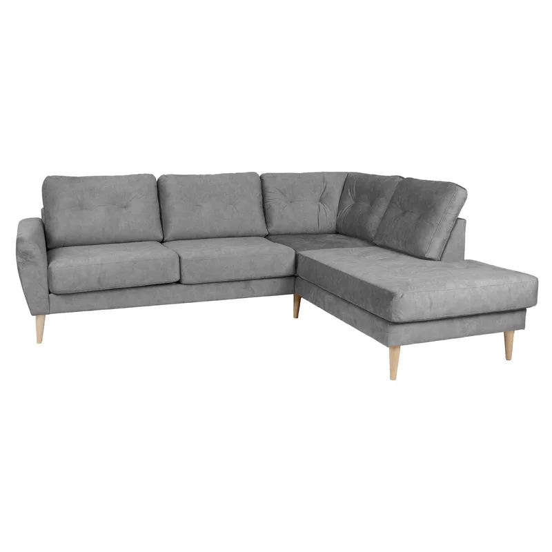 Hjørnesofa Ivarby Høyre, grå