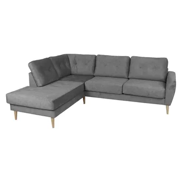 Hjørnesofa Ivarby Venstre - grå - Møbler - Sofaer - Hjørnesofa
