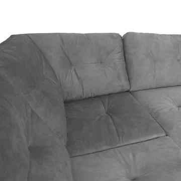 Hjørnesofa Ivarby Venstre - grå - Møbler - Sofaer - Hjørnesofa