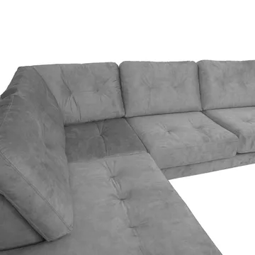 Hjørnesofa Ivarby Venstre - grå - Møbler - Sofaer - Hjørnesofa
